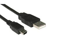 OcUK Value USB 2.0 A Male to Mini USB B Cable 1m