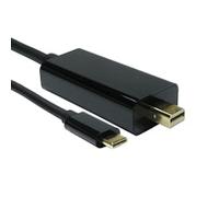 OcUK Value USB C to Mini Display Port 4K 60HZ 5m Cable - Black