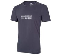 Ocun - Classic T Organic EFC - T-shirt size XL, grey/blue