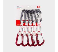 Ocun Hawk QD Wire Eco-Pes Set of 6 Climbing Quickdraws 10 cm - Green