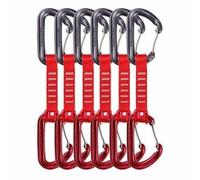 Ocun Hawk Qd Wire Eco-pes 16 Mm 6 Units Quickdraw Red 10 cm