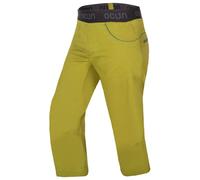 Ocun - Jaws 3/4 Pants - Climbing trousers size L, olive/yellow