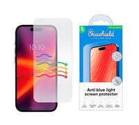 Ocushield Anti Blue Light Screen Protector for iPhone 14 Pro Max (6.7") - 9H Tempered Glass Filter Blocks UV & Blue Light, Anti-Bacterial, Designed by UK Optometrists
