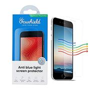 Ocushield Anti Blue Light Screen Protector for iPhone 7 Plus | 8 Plus (5.5") - 9H Tempered Glass Filter Blocks UV & Blue Light, Anti-Bacterial, Designed by UK Optometrists
