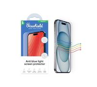 Ocushield Anti Blue Light Tempered Glass Screen Protector for iPhone 15 (6.1") - Protect Your Eyes, Reduce Migraines & Improve Sleep