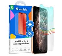 Ocushield Blue Light Screen Protector for iPhone 11 Pro Max | XS Max | Fits 6.5 inch display. 9H tempered glass blocks UV & blue light. Designed by UK optometrists.