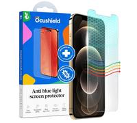 Ocushield Blue Light Screen Protector for iPhone 12 Pro Max | Fits 6.7 inch display. 9H tempered glass blocks UV & blue light. Designed by UK optometrists.