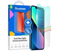 Ocushield Blue Light Screen Protector for iPhone 13 Mini | Fits 5.4 inch display. 9H tempered glass blocks UV & blue light. Designed by UK optometrists.
