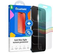 Ocushield Blue Light Screen Protector for iPhone 17 Air | Fits 6.55 inch display. 9H tempered glass blocks UV & blue light. Designed by UK optometrists.