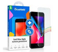 Ocushield Blue Light Screen Protector for iPhone 7 Plus | 8 Plus | Fits 5.5 inch display. 9H tempered glass blocks UV & blue light. Designed by UK optometrists.