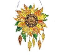 Ocuuer 2D Flat DIY Sunflower Art Pendant Set Home Wall Decor (CN541)