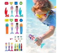 Ocuuer Mermaid Dive Mermaid Bath Diving Pool (Mermaid Set)