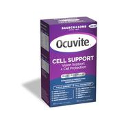 Ocuvite Cell Support Eye Supplement - Supports The Visual System & Cell Protection by Bausch + Lomb - Lutein and Zeaxanthin Supplement with Omega 3 DHA, Vitamin E and Zinc, 2 Capsules Per Day