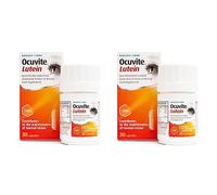 Ocuvite Lutein Supplement, by Bausch + Lomb, Lutein with Zinc, Copper, Vitamin C and E, One Lutein Capsule per Day (Pack of 2)