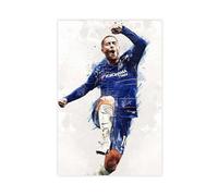 ocvdfss Eden Hazard 1 Canvas Poster Wall Art Decor Print Picture Paintings for Living Room Bedroom Decoration 20x30inch(50x75cm)