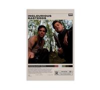 ocvdfss Inglourious Basterds Movie Posters Canvas Poster Wall Art Decor Print Picture Paintings for Living Room Bedroom Decoration 12x18inch(30x45cm)