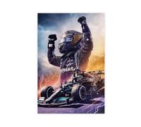 ocvdfss Lewis Hamilton Canvas Poster Bedroom Decor Landscape Office Room Decor Gift 12x18inch(30x45cm)