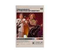 ocvdfss Tenacious D in The Pick of Destiny Movie Posters Canvas Poster Bedroom Decor Landscape Office Room Decor Gift 12x18inch(30x45cm)