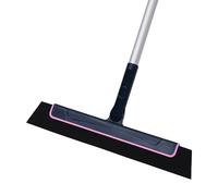 Ocves Floor Squeegee with long handle, Wet Room Squeegee Floor Wiper with Adjustable Long Handle for Shower Bathroom Floor, Foam Shower Scraper, Clean Pet Hair Windows and Tiles, 26-48 inches