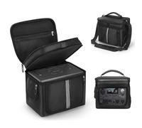 OCXLLEATLY Carrying Case Compatible with BLUETTI Solar Generator EB3A 268Wh, Storage Bag for Portable Power Station and Cables, with Quick-Access and Ventilation Design