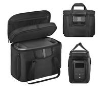 OCXLLEATLY Portable Carrying Case Compatible with ECOFLOW DELTA 2 1024Wh, Protective Storage Bag for Power Station and Accessories, with Multiple Quick Connect and Heat Dissipation Windows