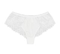 OCYUNXOZK High Waist Women's Briefs, Ice Silk Lace Panties, Hip Wrapping, Breathable, Shapewearing, Hip Lifting, Antibacterial Pants Ivory White