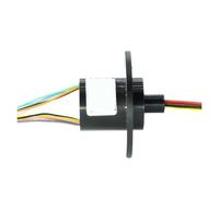 OD 22mm mini slip ring 2/3/4 6/8/12/18/24 channel signal 2A current 5A/10A gold to gold contact capsule slip ring(22mm 18CH 2A)