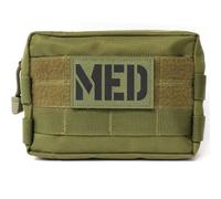 OD Green MOLLE Medic Pouch Waist Pack Tool Bag EDC Organiser Airsoft Military Army Utility Belt Backpack Vest Olive Drab