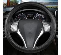 OD Shape Car Steering Wheel Cover Accessories Interior For Murano For Xterra For Armada For Quest(Black-O)