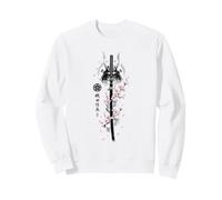 Oda Nobunaga Samurai Katana Sakura Bloom Sweatshirt