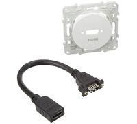 Odace HDMI Type A Male White - Female to Back