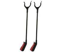 Odaima 2/4 Pack Trash Grabber Reacher Tool for Elderly, 12/24" Trash Picker Upper Grabber Handy Mobility Aids Lightweight Reaching Tool for Stick Arm Extension Litter Claw Picker(60cm (2PCS))
