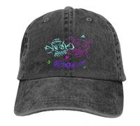 Odasfrxto Men's Baseball Cap Jinx Monkey Graffiti Bomb Trucker Snapback Cowboy Caps Dad Hat Arcane League of Legends LOL Game Golf Hats Size is: One Size