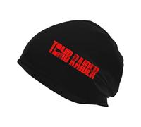 Odasfrxto Tomb Raider Logo Black Knitted Hat Size is: One Size Skullies