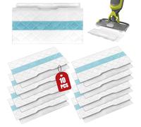 Odashen 10 Pcs Replacement Disposable Mop Pads Refill for Shark VACMOP Pro Cordless Hard Floor Vacuum Mop VM252 VM250 VM200 Spare Parts, Part VMP30