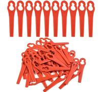 Odashen 100Pcs Plastic Blades Replacement Blades Compatible with Polycut 2-2 3-2 FSA45 FSA57 40080071000 Grass Trimmer Blade