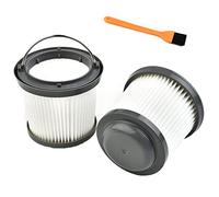 Odashen 2 Filters + 1 Brush Kit for Black & Decker PVF110, Compatible with Dustbuster Pivot PD1820LF/G, PV1210, PHV1210, PHV1810, PV1820L, PV1020L, BDH2020FLFH Handheld Vacuum, Part # 90552433