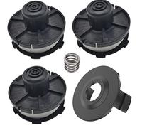 Odashen 3Pcs Trimmer Head & 1 Spool Cover for Makita DUR141 DUR181RF DUR181Z DUR181 DUR180 String Trimmer Parts with Spring, Part NO.196146-9 195858-1