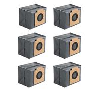 Odashen 6 Pack Dust Bags Replacement for Eufy Clean X8 Pro X10 Pro Omni Robot Vacuum Self-Empty Station Spare Parts
