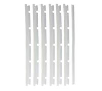 Odashen 6Pcs Rubber brush Strip & Protective Strip For Neato XV-11 XV-12 XV-14 XV-15 XV-21 Roller brush Accessories