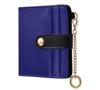 ODAWA Anti-theft Wallet Medium Lavender Magenta Bifold Wallets with 7 Card Slots, Midnight Blue, One Size