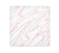 ODAWA Digital Camera Lens Protector 13.8. In, White Grey Marble Open Lay Flat Makeup Bag for Camera