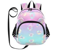 ODAWA Kids Backpacks with Leash,Leopard Polka Dot Backpack for 3-6 Years, leopard, S