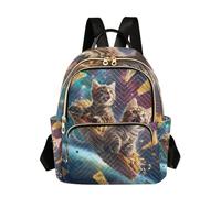ODAWA Travel Bags for Women, Cats Taco Space Anti Theft Casual Daypack