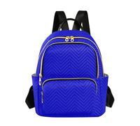 ODAWA Womens Backpack for Travel, Light Salmon Ladies Shoulder Bag Handbag Small Womens Backpack, Medium Blue, 11.41 x 6.1 x 14.17 in