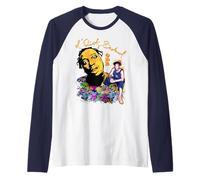 ODB Ol Dirty Ba-ard Graffiti Mural Hip Hop Rap 90s Retro Raglan Baseball Tee