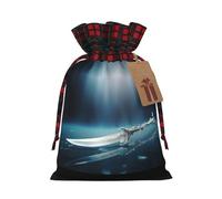Odd Art Weapons Christmas Bag Drawstring Bag For Birthdays, Anniversaries And Parties, Candy And Storage Bags