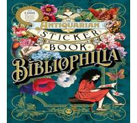 Odd Dot Antiquarian Sticker Book: Bibliophilia Hardback Odd Dot Multicolor