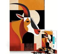 Odd Goat 1000 Adult Pieces Jigsaw Puzzle Mind Challenge Toy Together Fun Quality Cut (38x52cm)