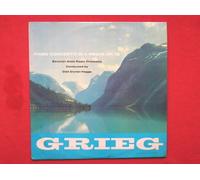 Odd Gruner-Hegge - Gruner-Hegge, Odd Grieg Piano Concerto In A Minor Op. 16 LP World Record Club TP63 EX/EX 1960s Odd Gruner-Hegge & Bavarian State Radio Orchestra